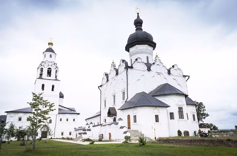 Thành phố Sviyazhsk ở Tatarstan có rất nhiều tu viện.