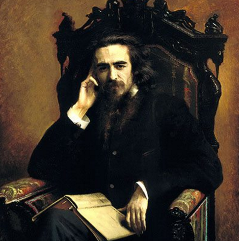 Tổng thống Putin từng nói rằng một trong những anh hùng triết học vĩ đại nhất đối với ông là Vladimir Solovyov, một nhà thơ và nhà triết học trong thế kỷ 19. Ảnh: ATI.