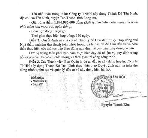 Long An: Cty Thanh Do Tan Ninh 1 ngay trung 3 goi thau-Hinh-4