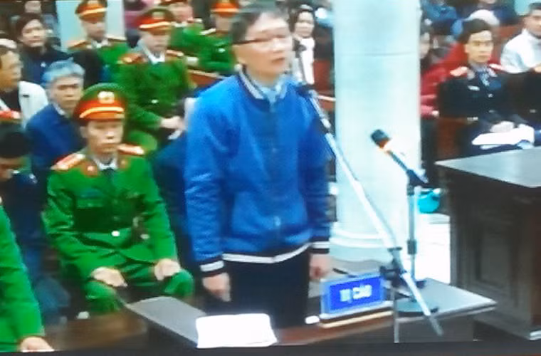 Bị cáo Trịnh Xuân Thanh.