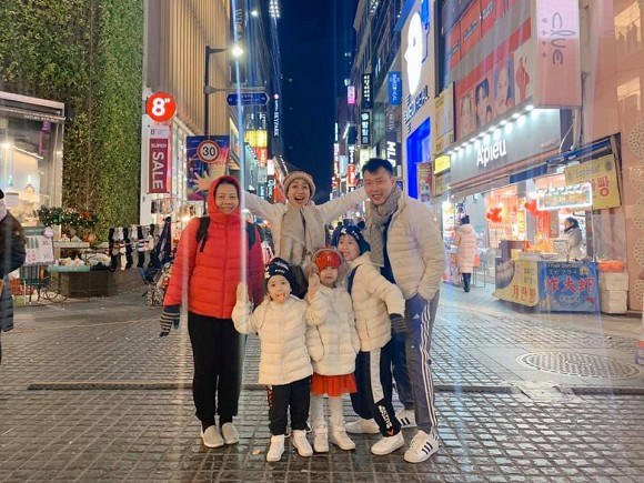 Những trải nghiệm đáng nhớ của gia đình Ốc Thanh Vân tại xứ sở kim chi.