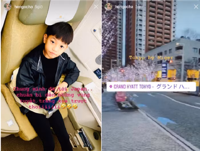 Ngày mùng 2 Tết Nguyên đán Canh tý 2020, nữ ca sĩ Hồ Ngọc Hà đã chia sẻ nhiều hình ảnh lên trang cá nhân facebook cô và con trai Subeo đến Tokyo (Nhật Bản). "Chuẩn bị đến những vùng tuyết trắng xóa trượt thôi", Hồ Ngọc Hà viết.