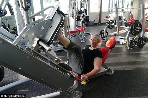 Tại bệnh viện, Grace được thiết kế chế độ ăn ít chất béo khiến cô giảm cân rõ rệt. Về tới nhà, cô quyết tâm giảm cân làm đẹp tới cùng bằng cách duy trì ăn uống lành mạnh. Grace cũng thay đổi thói quen ăn sáng với đồ McDonalds, KFC bằng cách tự chế biến đồ ăn tại nhà.