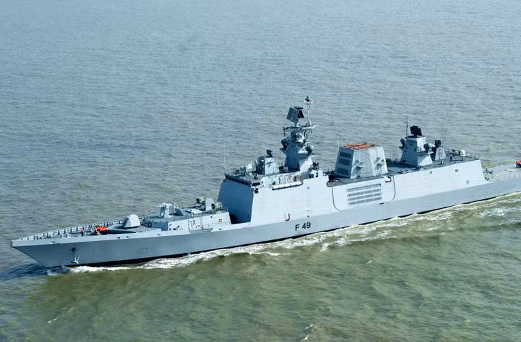  Tàu chiến Ấn Độ sắp thăm Việt Nam mang tên INS Sahyadri (F49) thuộc lớp tàu hộ vệ tên lửa tàng hình đa nhiệm Shivalik. Đây là một trong những lớp tàu chiến hiện đại nhất Hải quân Ấn Độ hiện nay.