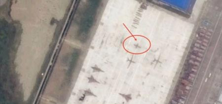 Trung Quốc lộ ảnh mờ UAV siêu thanh bí hiểm Trung Quoc lo anh mo UAV sieu thanh bi hiem