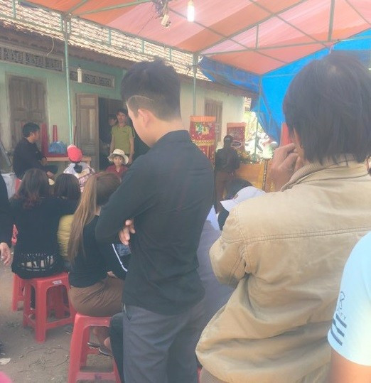 Đám tang của nạn nhân H.