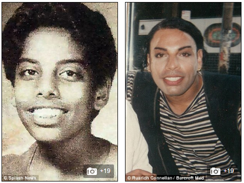 Ngoại hình hình của Rajee Narinesingh khi còn là một người đàn ông, trước khi chuyển giới.