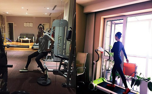 Căn hộ có nội thất xa hoa, vị trí đẹp có thể ngắm toàn cảnh thành phố và sở hữu không gian sân vườn riêng. Không những vậy, vì biết vợ có sở thích tập thể dục, Trương Vệ Kiện đã chi bộn tiền để mua máy móc, thiết bị và bố trí một khoảng không gian trong nhà thành phòng gym cho Trương Tây tập luyện, tăng cường sức khỏe. Nữ diễn viên họ Trương hiện ít tham gia đóng phim, cô dành thời gian chăm sóc gia đình, làm chỗ dựa cho Vệ Kiện phát triển sự nghiệp.