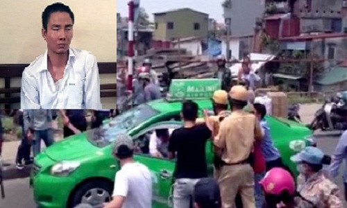 Tai xe taxi Mai Linh dam CSGT co the linh an 7 nam tu
