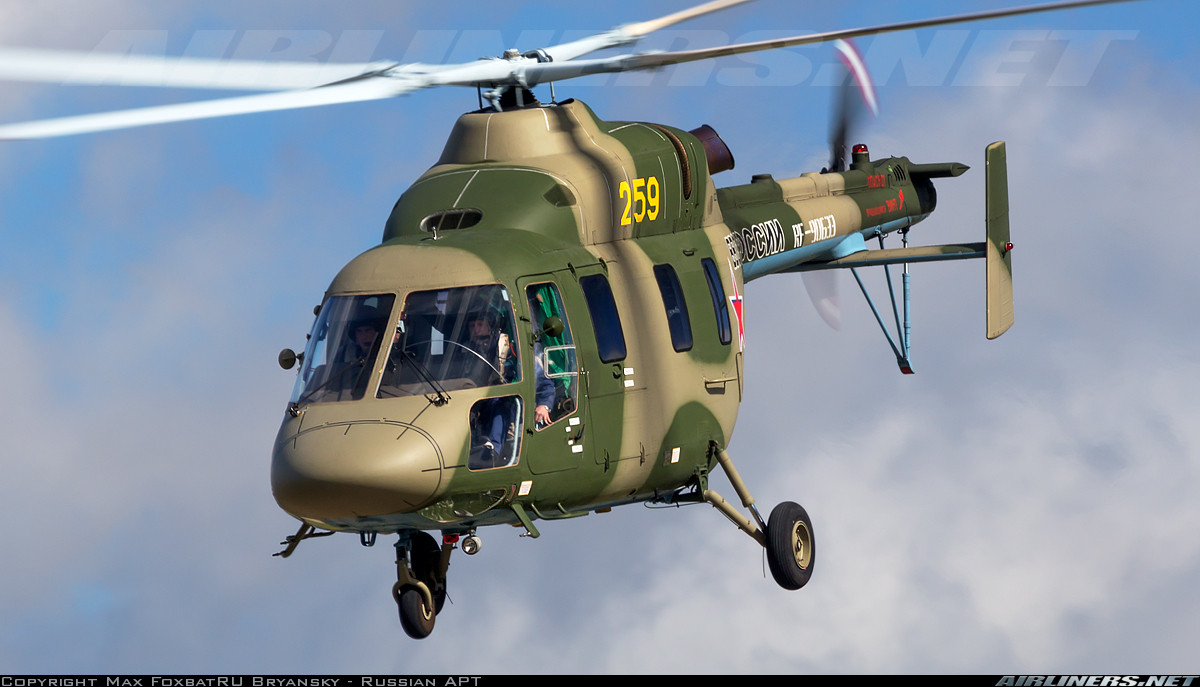 So với đàn anh "họ Mil Mi", Ansat thiết kế theo hình dạng "nhỏ gọn" của các dòng trực thăng phương Tây, không có mấy đặc điểm nổi bật khác biệt hẳn. Có lẽ chính vì thế mà nó chưa được để ý tới nhiều dù có khả năng đảm nhiệm đa dạng vai trò: chở khách; trinh sát; tìm kiếm cứu nạn; cứu hỏa; cứu thương...Nguồn ảnh: Airlines.net