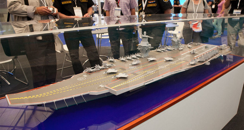 "Tập đoàn đóng tàu thống nhất đang nghiên cứu khả năng đóng tàu sân bay thế hệ mới, có công suất lớn hơn tàu Đô đốc Kuznetsov. Kết quả cho thấy chúng tôi có đủ tiềm năng để làm được việc này", ông Rakhmanov phát biểu trong một cuộc phỏng vấn với tờ báo RBC của Nga. Nguồn ảnh: popmech