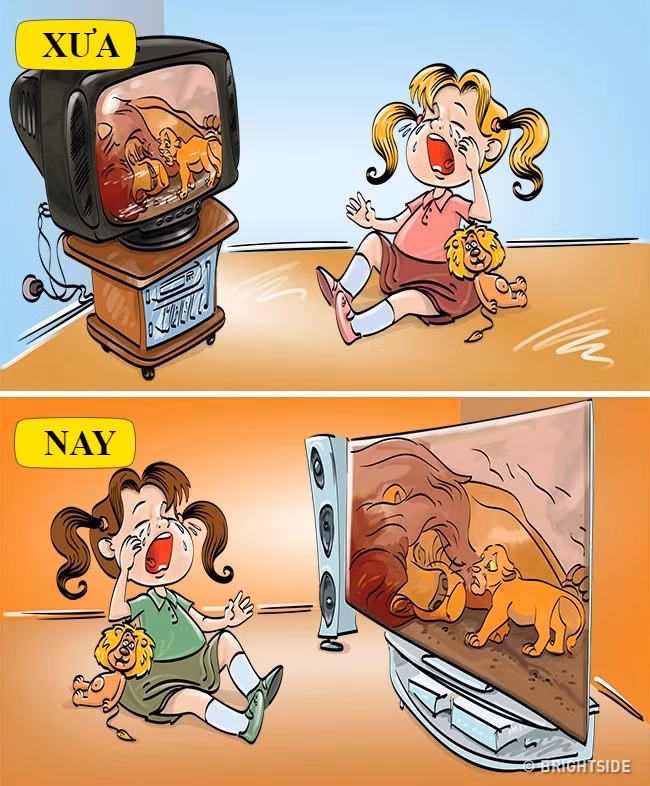 "Bi kịch" lớn nhất của thời thơ ấu theo góc nhìn hài hước của nam họa sĩ Sergey Raskovalov.