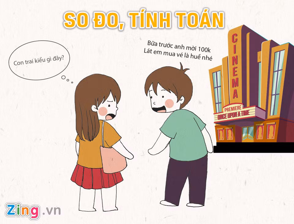 Con gái chắc chắn không muốn hẹn hò với chàng trai "đo lọ nước mắm, đếm củ dưa hành".