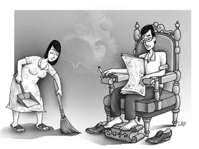 Thay me bi danh, cac con trum chan nen cha mot tran ra tro va cai ket