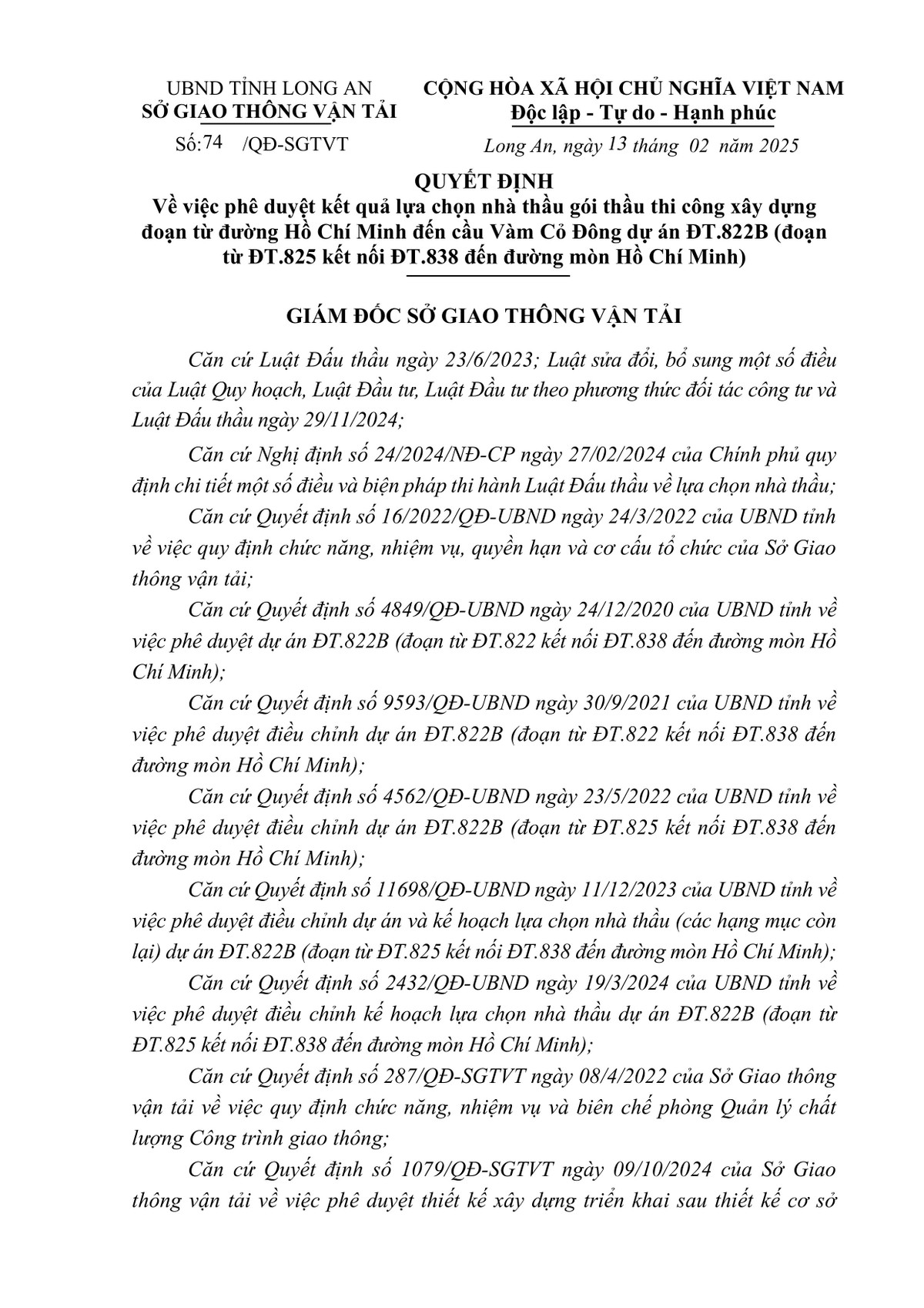 Ai dang thi cong goi thau so 1 xay dung duong song hanh Quoc lo 50?-Hinh-4