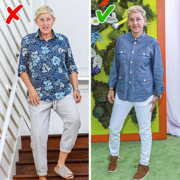 Hạn chế quần capris. Capris từng là xu hướng thời trang được nhiều người theo đuổi. Dù vậy, nó không thích hợp với những người chân ngắn, bắp chân to. Thay vì mặc chiếc quần tố hết nhược điểm cơ thể, bạn nên chọn chiếc quần dài quá mắt cá. Bằng cách này, chân sẽ bớt thô, trở nên thon gọn.