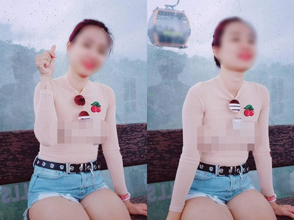 Đặc biệt ăn mặc ngắn cũn, hở toang khi đi lễ đầu năm lại càng khó chấp nhận.