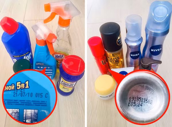  Hóa chất hết hạn sử dụng. Dù là hóa chất tẩy rửa hay mỹ phẩm làm đẹp thì bạn cũng nên tuân thủ thời hạn sử dụng ghi trên bao bì. Bất chấp sử dụng để tiết kiệm không khác nào đang mạo hiểm với chính sức khỏe của mình.