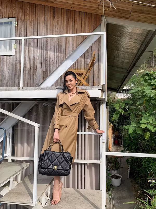 Không cần trang điểm cầu kỳ, nhờ thân hình cực phẩm mà Lương Mỹ Kỳ vẫn ghi điểm tuyệt đối.