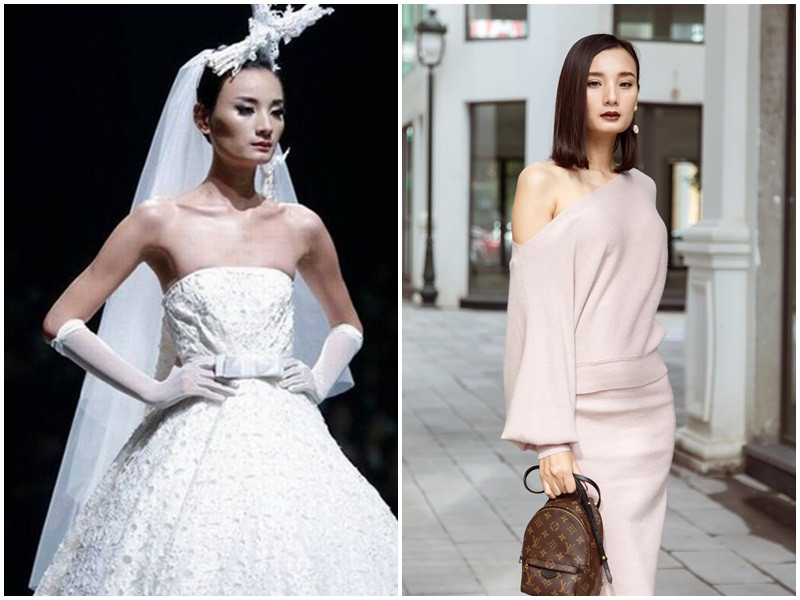 Lê Thúy từng liên tục xuất hiện với hình ảnh gầy tong teo khiến người hâm mộ lo lắng. Đến nay, nữ người mẫu vẫn nỗ lực để thân hình bớt gầy còm. Có thời điểm, Lê Thúy tăng đến 12kg, thân hình trông đầy sức sống. Ảnh: Người đưa tin