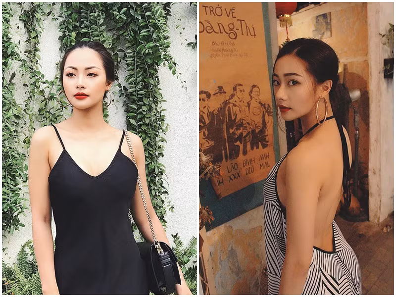 Huyền Thạch có ngoại hình xinh đẹp. Ngoài đời, cô chuộng phong cách gợi cảm.