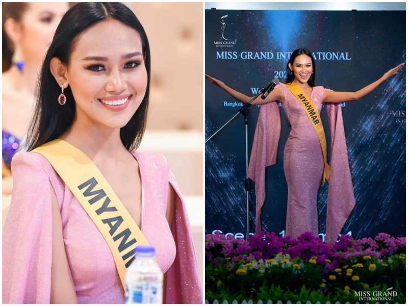 Dù bị lộ vòng một, đại diện Myanmar vẫn lọt top 20 trình diễn áo tắm do được khán giả bình chọn.