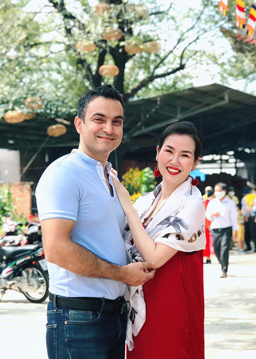 Hạnh phúc càng thêm viên mãn khi Võ Hạ Trâm mang bầu sau 2 năm làm đám cưới.