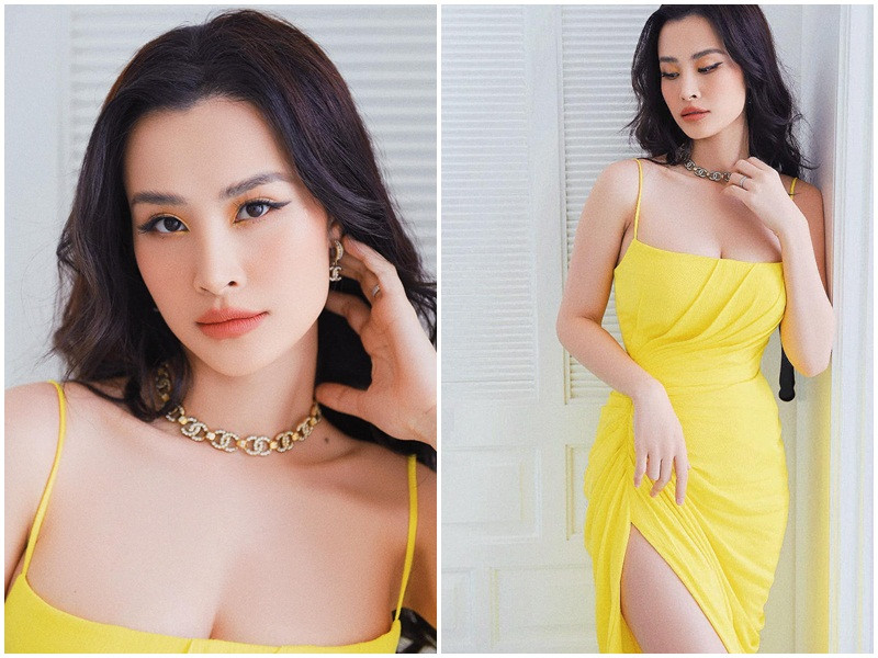 Vóc dáng của Đông Nhi được nhiều người khen quyến rũ sau khi trở thành bà mẹ bỉm sữa.