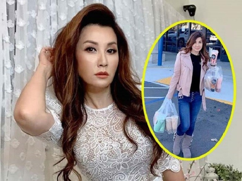 Vì ảnh hưởng của COVID-19, ca sĩ hải ngoại Trizzie Phương Trinh từng đóng cửa quán bar. Để có thêm tiền trang trải cuộc sống, vợ cũ của Bằng Kiều chuyển sang bán hàng online. Cô thậm chí đích thân đi giao trà sữa. Ảnh: Giao thông