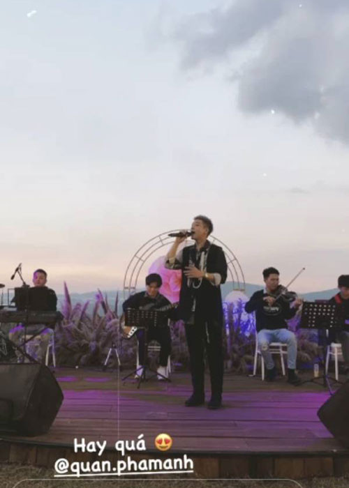 Tin đồn tình cảm giữa Tiểu Vy và Quân A.P nhanh chóng được phía đại diện của nàng hoa hậu làm rõ.