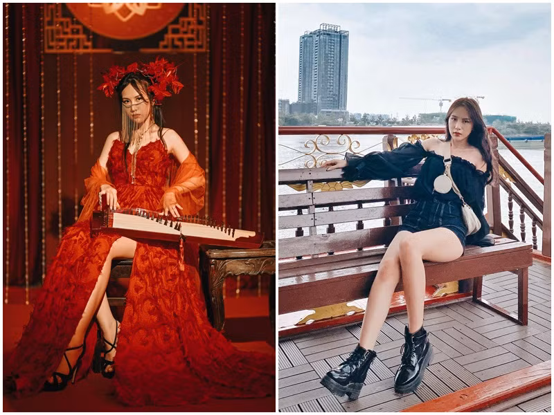 Con gái nghệ sĩ Trần Nhượng có lượng fan khá đông trên mạng xã hội Tiktok nhờ những video hài hước.