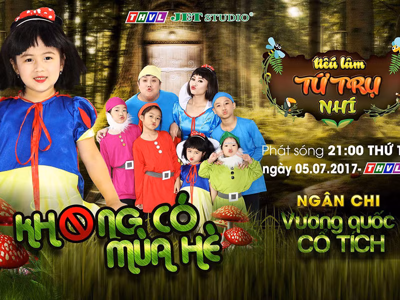 Cô nhóc từng đoạt hạng 3 cuộc thi Tiểu lâm tứ trụ nhí 2017.