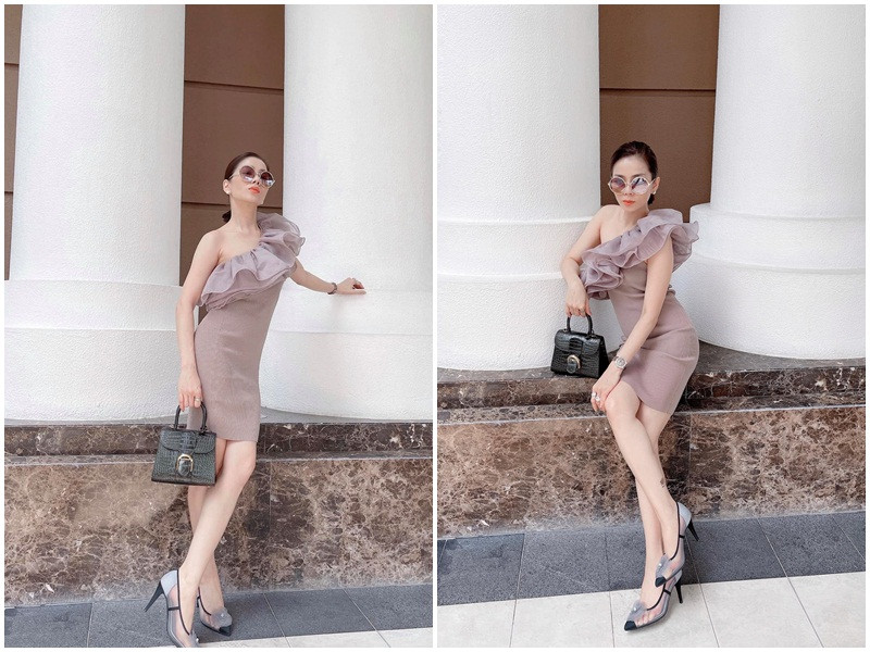 Trong những năm trở lại đây, nữ ca sĩ chăm tập thể thao, ăn uống khoa học để có vóc dáng thon gọn với vòng eo phẳng lì, vòng ba gợi cảm.