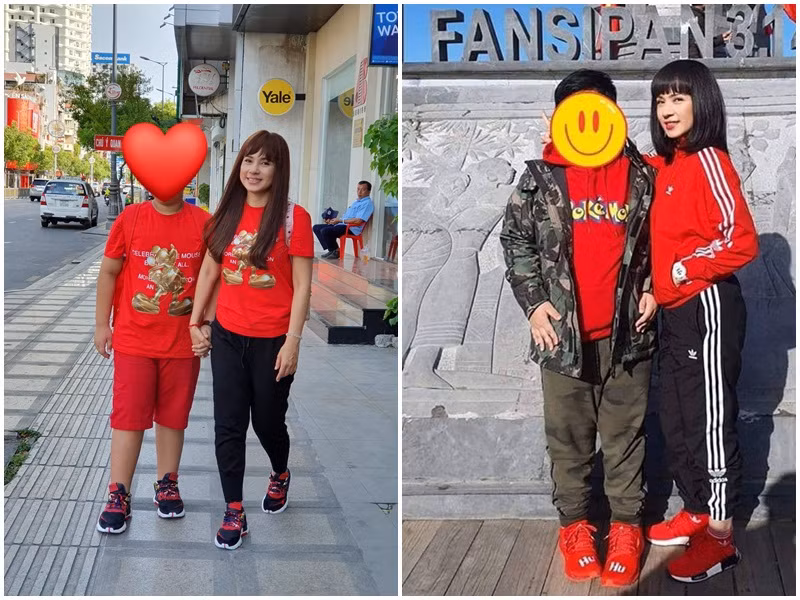 Việt Trinh sống trầm lặng bên con trai Thiện Nhân. Về bố của con trai, nữ diễn viên giấu kín. Ngoài ra, cô cũng chưa công khai ảnh cận mặt cậu quý tử duy nhất.