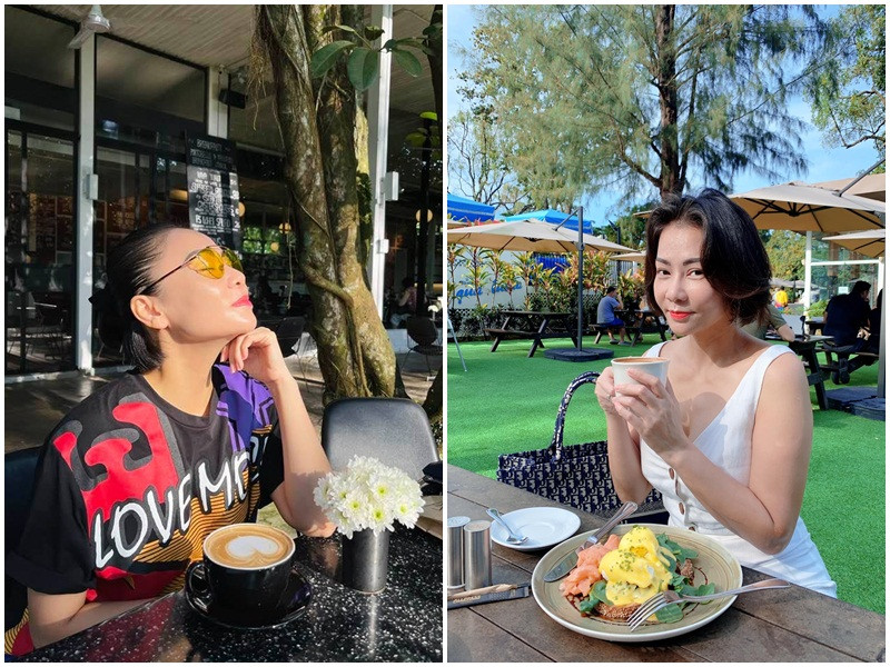 Cuộc sống của Thu Minh ở xứ người khá thảnh thơi.