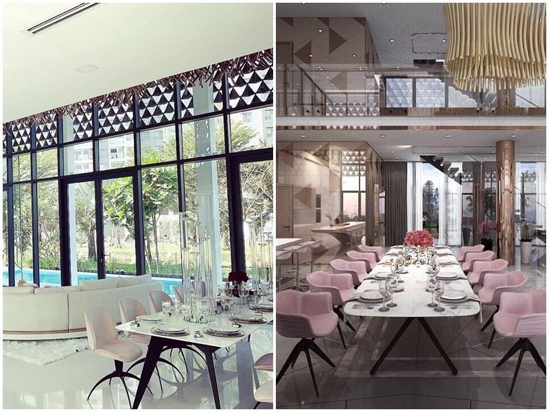 Bên cạnh đó, Ngọc Trinh thường xuyên đăng tải clip khoe biệt thự khiến kẻ trộm biết rõ mọi ngóc ngách trong nhà.