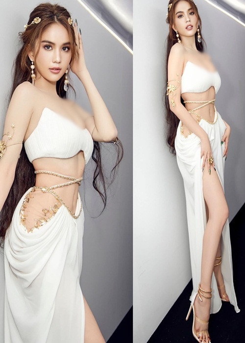 Trước ồn ào bỏ về giữa show vì nắng gắt, Ngọc Trinh vướng không ít lùm xùm. Gần đây nhất, cô bị nghi thanh lý đồ hiệu giá ảo.