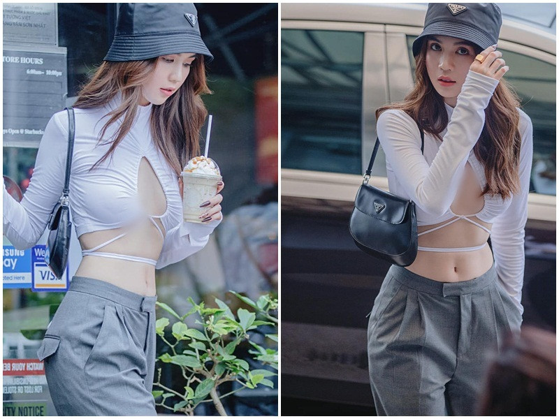 Chân dài gốc Trà Vinh lột xác từ đen nhẻm thành trắng bóc nhờ công nghệ tắm trắng.