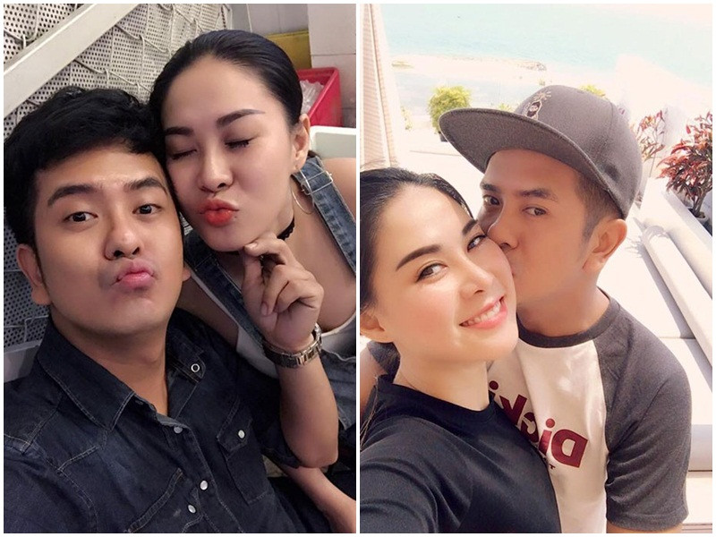 Khi hẹn hò, Hùng Thuận và bạn gái dành nhiều thời gian đi du lịch, gặp gỡ gia đình, bạn bè của nhau. Không rõ khoảng thời gian cặp đôi này "đường ai nấy đi".