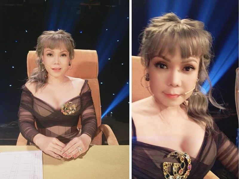 Tại các sự kiện, trên sân khấu, nữ nghệ sĩ hài chuộng trang phục tôn đường cong quyến rũ. Tuy nhiên, ở đời thường, Việt Hương ăn mặc khá kín đáo. Ảnh: Dân Việt