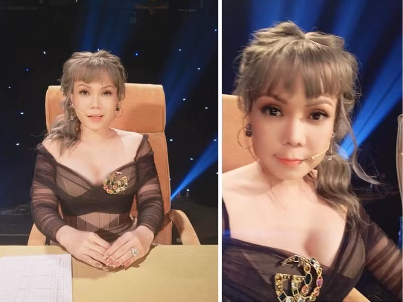 Tại các sự kiện, trên sân khấu, nữ nghệ sĩ hài chuộng trang phục tôn đường cong quyến rũ. Tuy nhiên, ở đời thường, Việt Hương ăn mặc khá kín đáo. Ảnh: Dân Việt