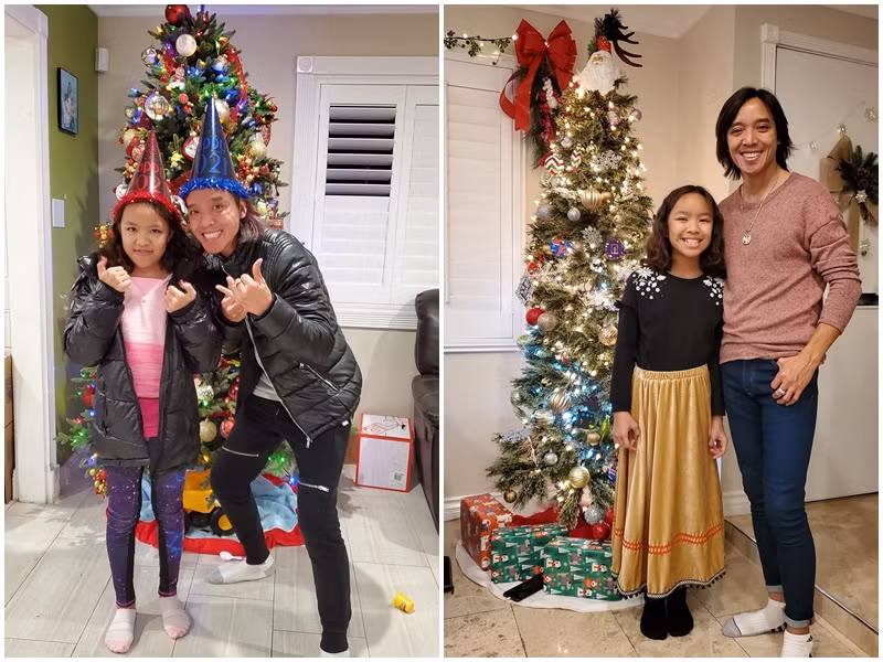 Việt Hương chia sẻ trên Lao động, con gái của cô dù sống ở Mỹ nhưng bé biết ăn tất cả món ăn Việt Nam kể cả mắm tôm, rau thơm các loại. Ngoài ra, cô nhóc cũng biết nói tiếng Việt và viết thơ cho mẹ bằng tiếng Việt.