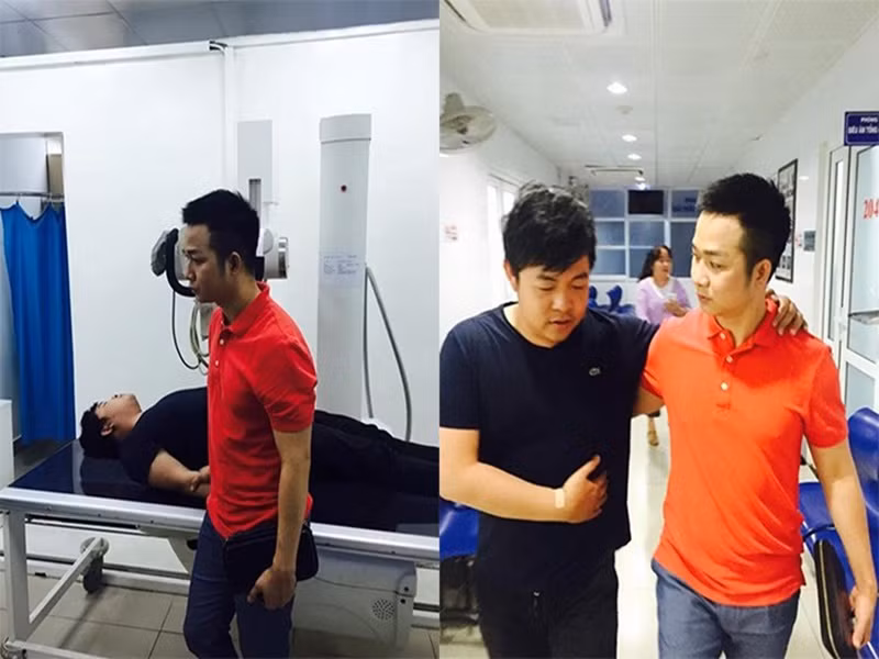 Năm 2016, Quang Lê bị ngất xỉu tại nhà riêng và được đưa đi cấp cứu. Theo bác sĩ kết luận, nam ca sĩ hải ngoại bị suy nhược cơ thể do làm việc quá sức. Ngoài ra, bệnh thoái hóa cột sống của anh cũng tái phát gây ảnh hưởng xấu tới sức khỏe.