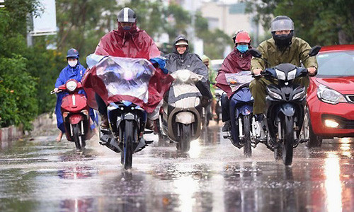 Du bao thoi tiet 7/3: Mien Bac gio ret, mua giong