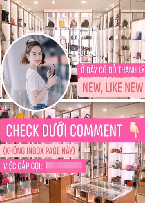 Mới đây, trên trang cá nhân, Ngọc Trinh thanh lý hàng hiệu hàng chục tỷ gồm kim cương, túi xách, đồng hồ. Thực tế, nữ người mẫu gốc Trà Vinh có khối tài sản khổng lồ và sống rất xa hoa.