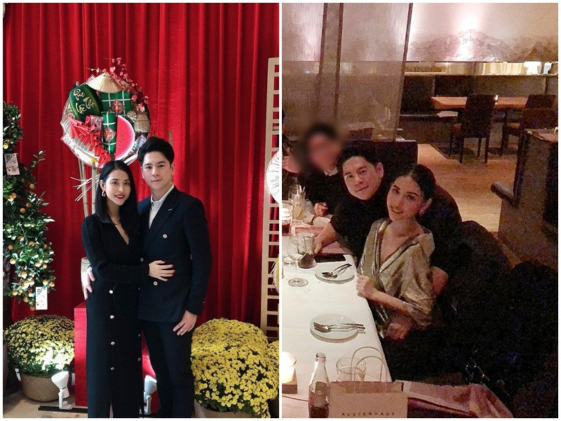 Cuộc sống của Mai Hồ bên Nam Bùi đầy bình yên. Cô không còn làm người mẫu, diễn viên mà tập trung chăm sóc gia đình nhỏ.