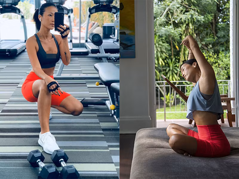 Dù bận rộn với việc chăm sóc gia đình, cô vẫn dành thời gian cho bản thân. Ảnh: FBNV, Thời đại plus