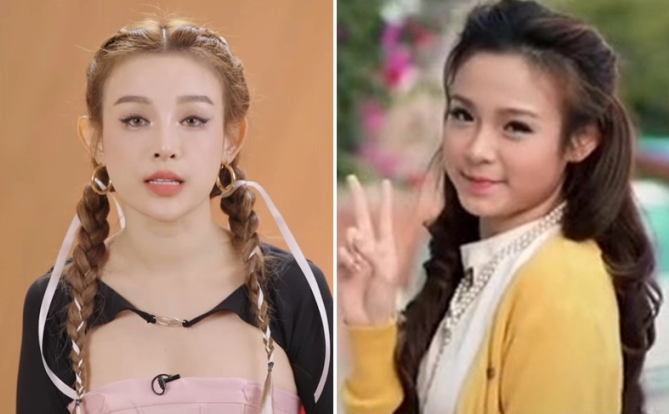 Bên cạnh đó nhiều người cũng so sánh nhan sắc của hot girl đời đầu Huyền Baby ngày đó với thời điểm hiện tại.