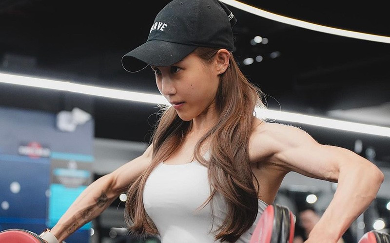 Vốn nổi tiếng tại Đài Loan, trên trang cá nhân cô nàng có gần 130 ngàn người theo dõi.