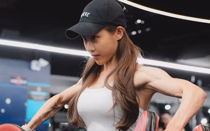 Vốn nổi tiếng tại Đài Loan, trên trang cá nhân cô nàng có gần 130 ngàn người theo dõi.